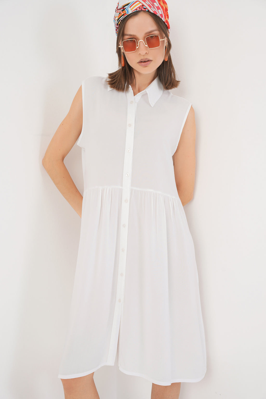 White Women Dress