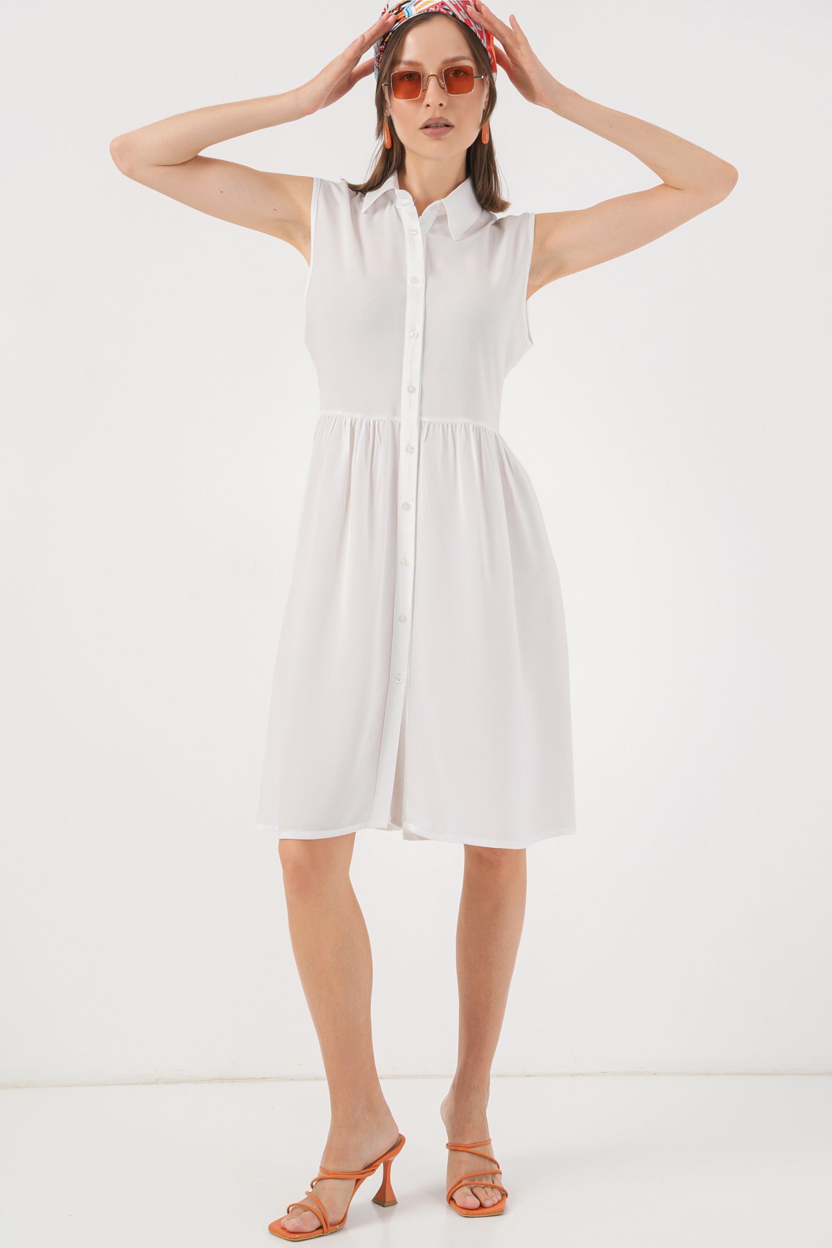 White Women Dress