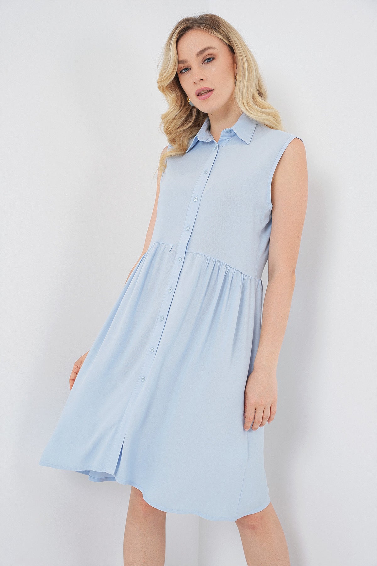 Blue Women Dress