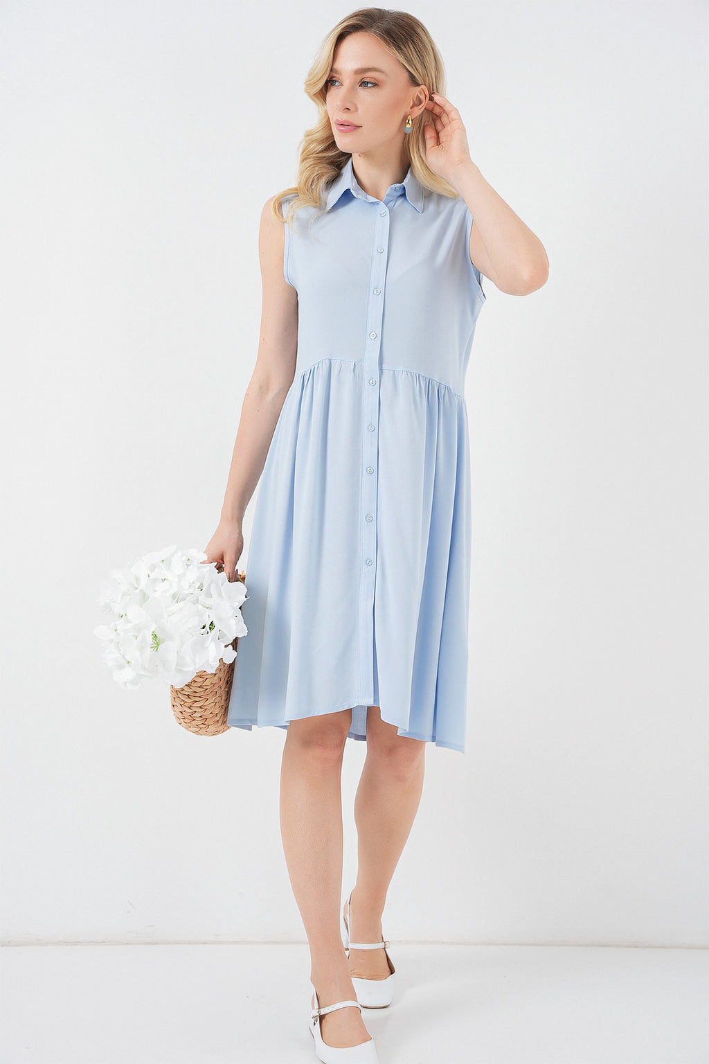 Blue Women Dress