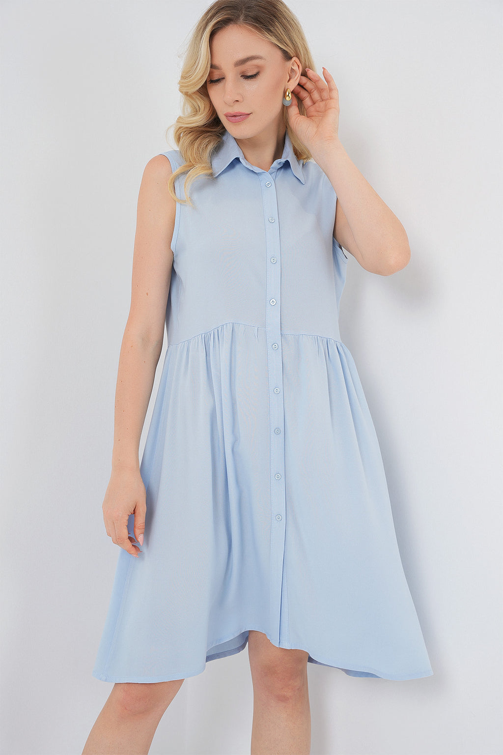 Blue Women Dress