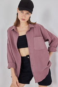 Lilac Women Shirt