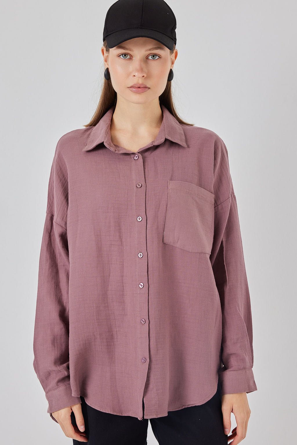 Lilac Women Shirt
