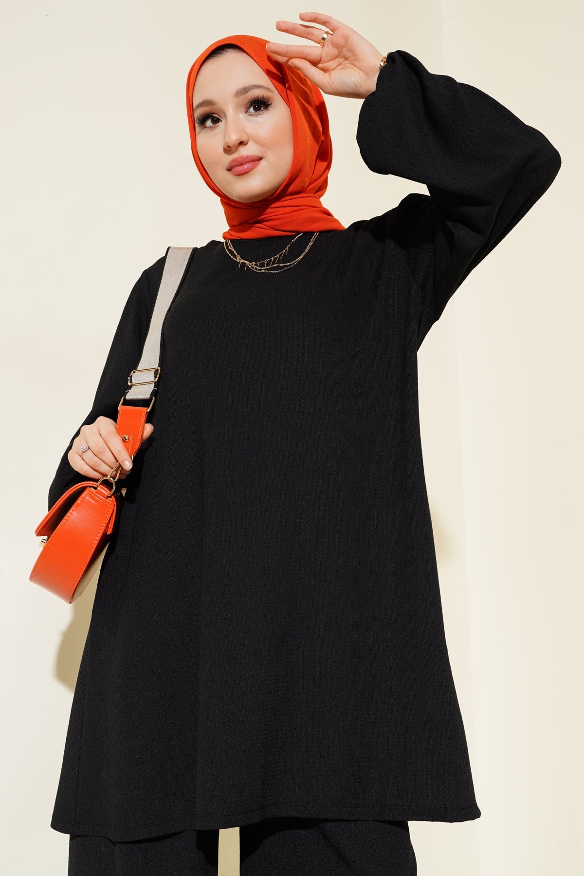 Black Women Top and Bottom Set