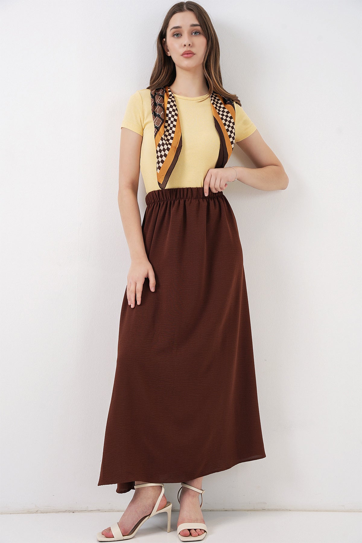 Brown Women Skirt