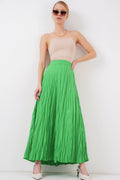 Green Women Skirt