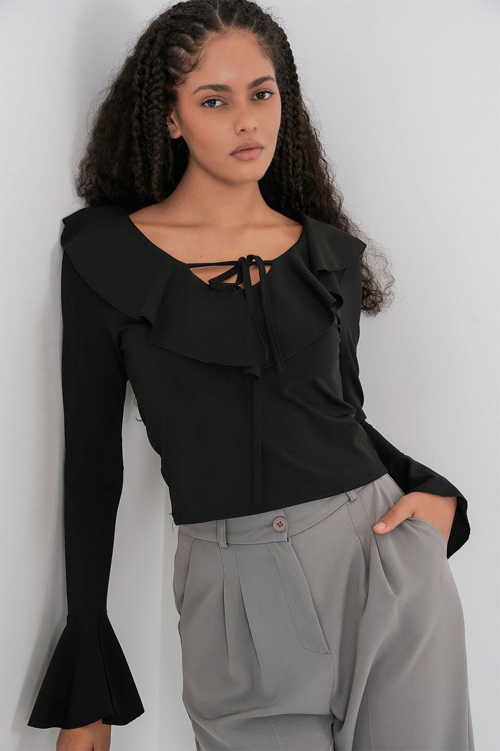Black Women Blouse