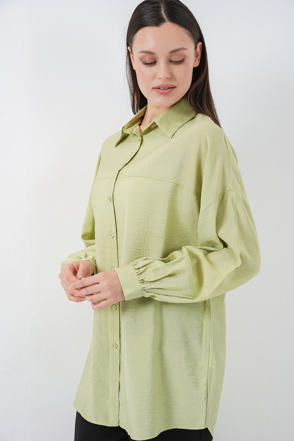 Green Women Shirt