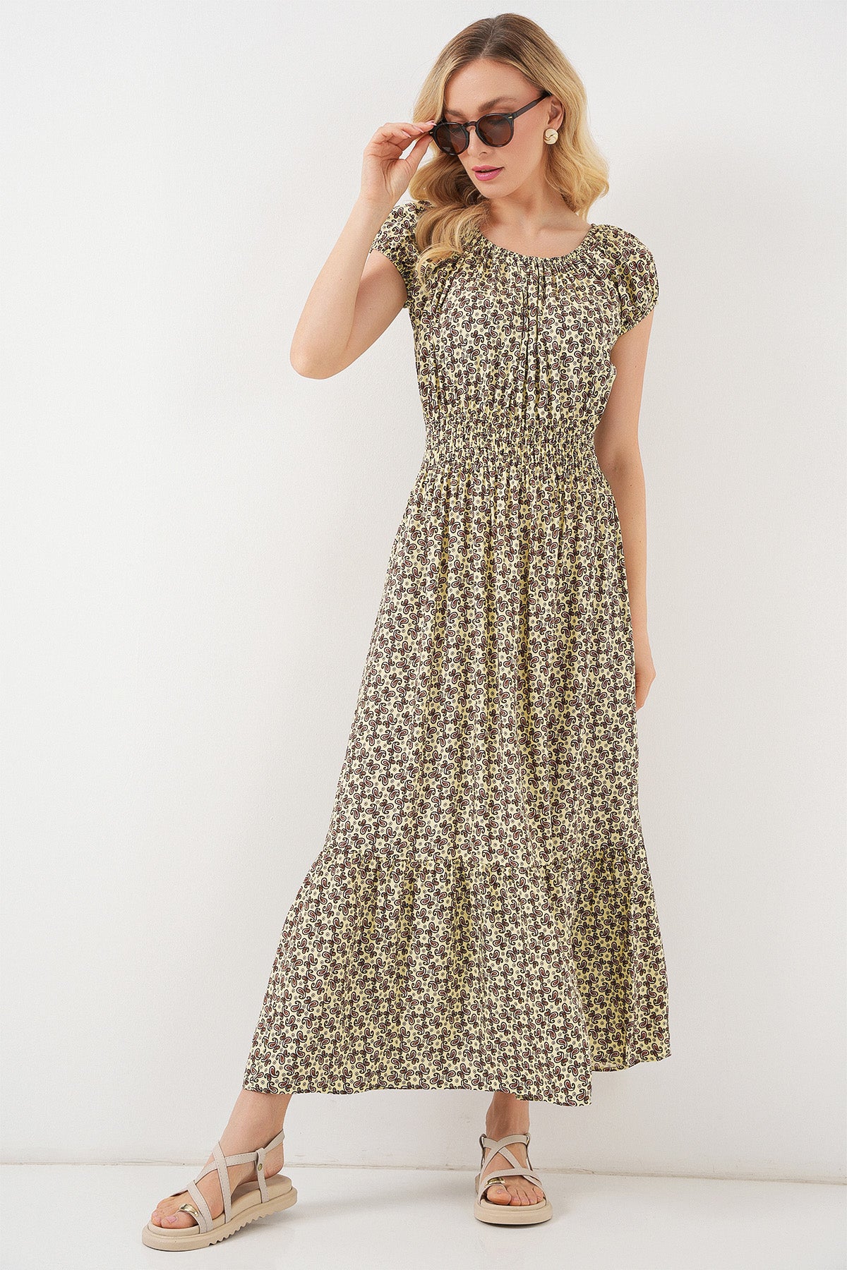 Oil Green Women Dress