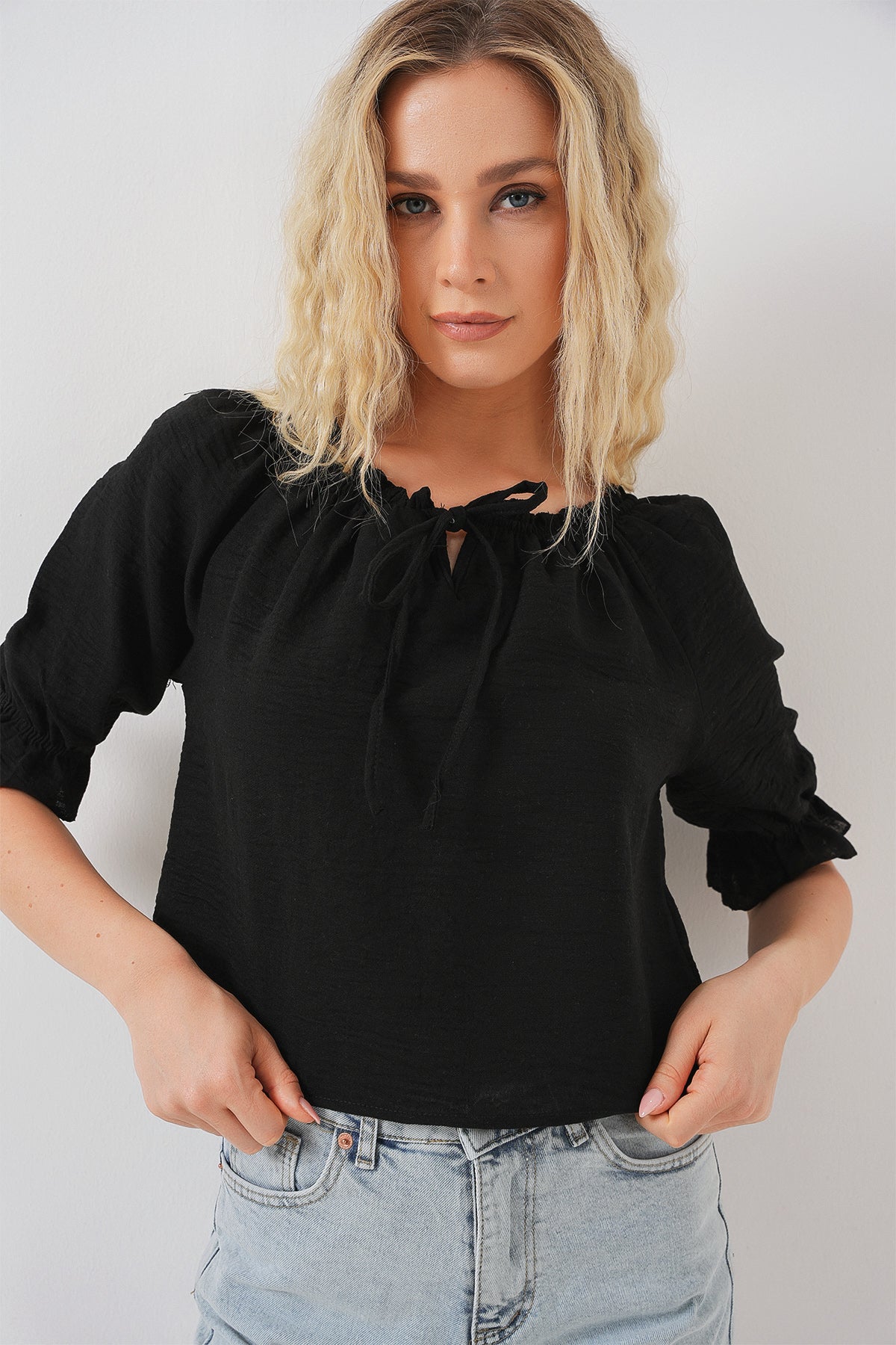 Black Women Blouse