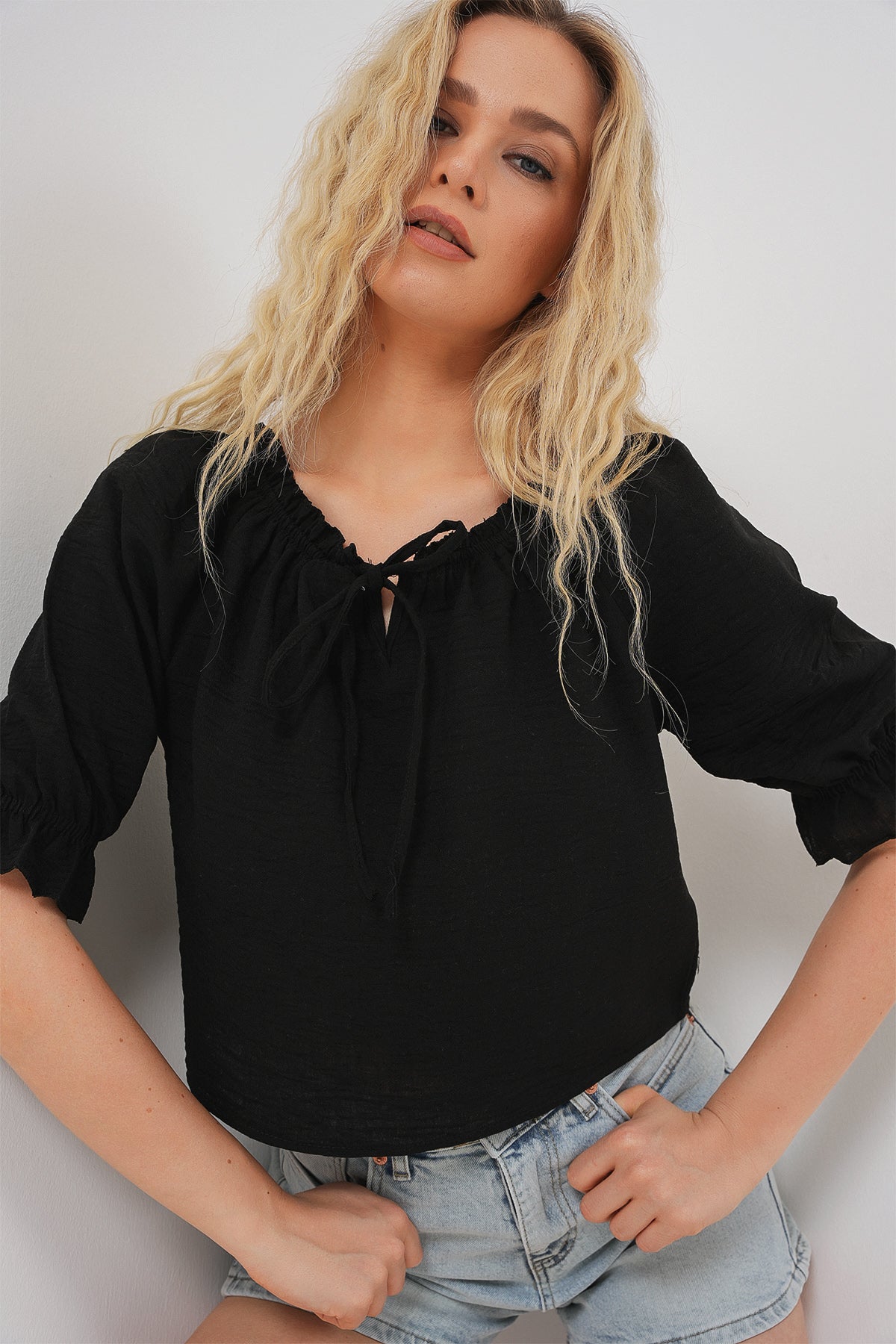 Black Women Blouse