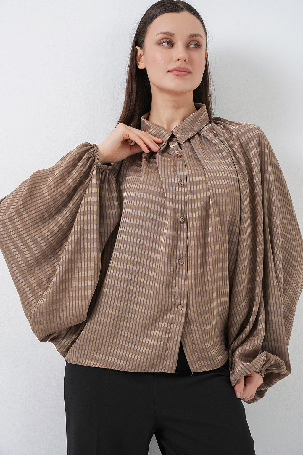 Milky Brown Women Shirt
