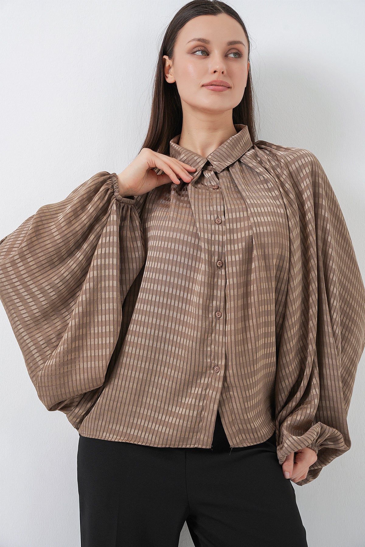 Milky Brown Women Shirt