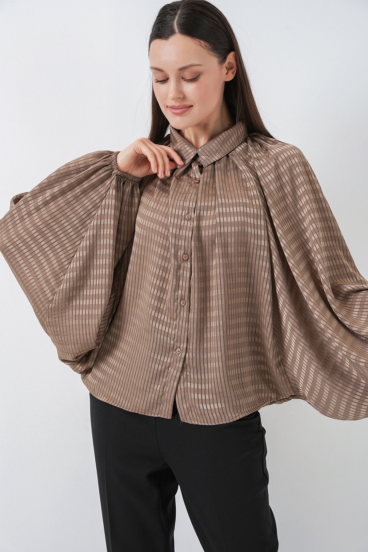 Milky Brown Women Shirt
