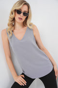 Grey Women Blouse